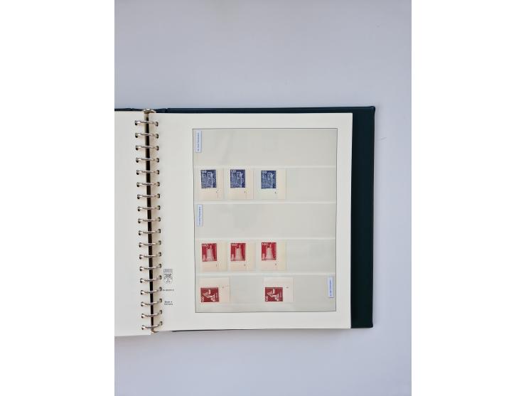 1951/2023, reichhaltiger postfrischer/ungebrauchter und gestempelter Sammlungsbestand mit Viererblocks, Bogenecken, Oberrands