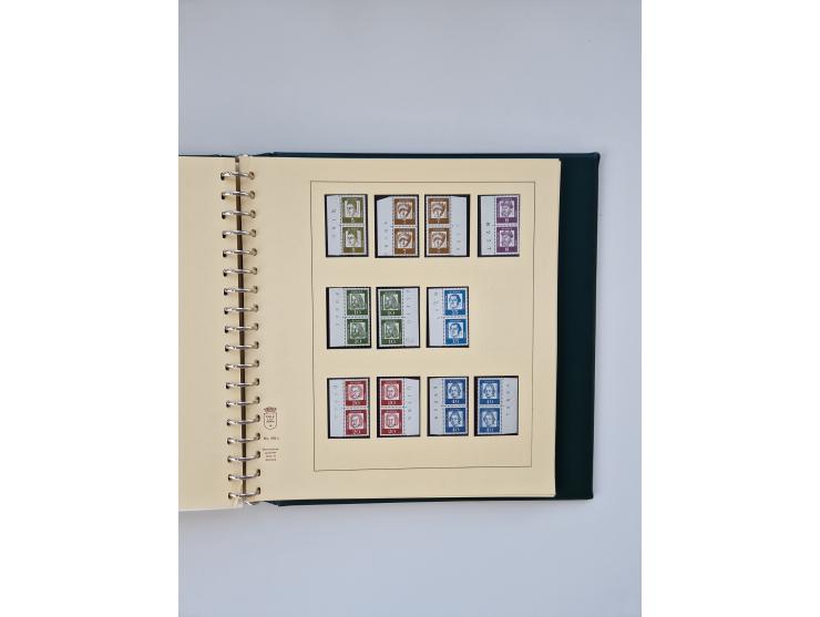 1951/2023, reichhaltiger postfrischer/ungebrauchter und gestempelter Sammlungsbestand mit Viererblocks, Bogenecken, Oberrands