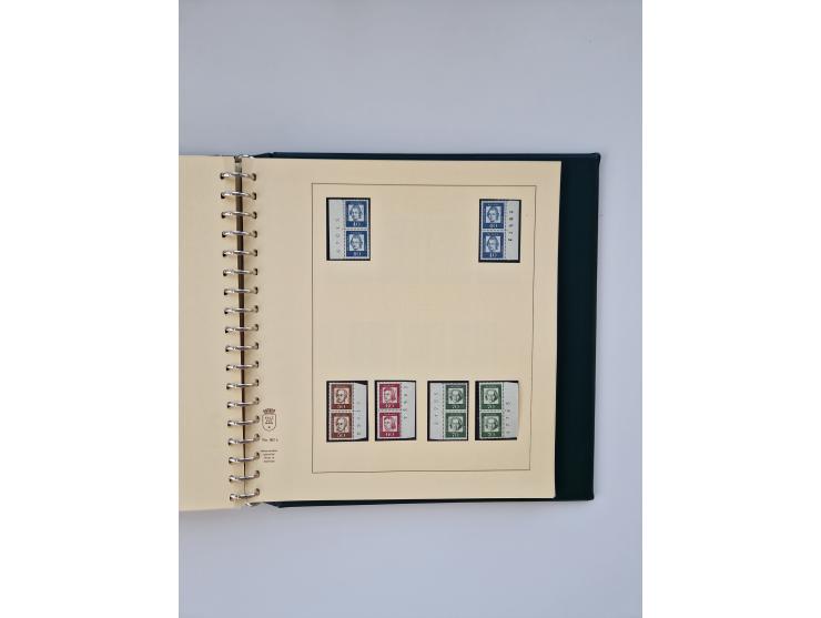 1951/2023, reichhaltiger postfrischer/ungebrauchter und gestempelter Sammlungsbestand mit Viererblocks, Bogenecken, Oberrands