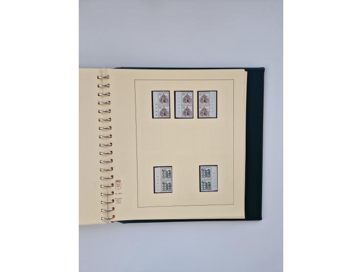 1951/2023, reichhaltiger postfrischer/ungebrauchter und gestempelter Sammlungsbestand mit Viererblocks, Bogenecken, Oberrands