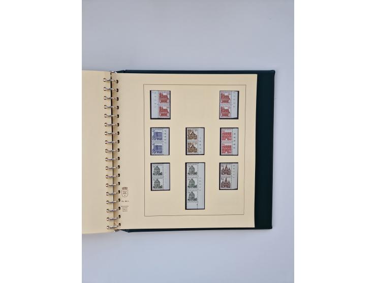 1951/2023, reichhaltiger postfrischer/ungebrauchter und gestempelter Sammlungsbestand mit Viererblocks, Bogenecken, Oberrands