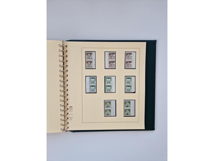 1951/2023, reichhaltiger postfrischer/ungebrauchter und gestempelter Sammlungsbestand mit Viererblocks, Bogenecken, Oberrands