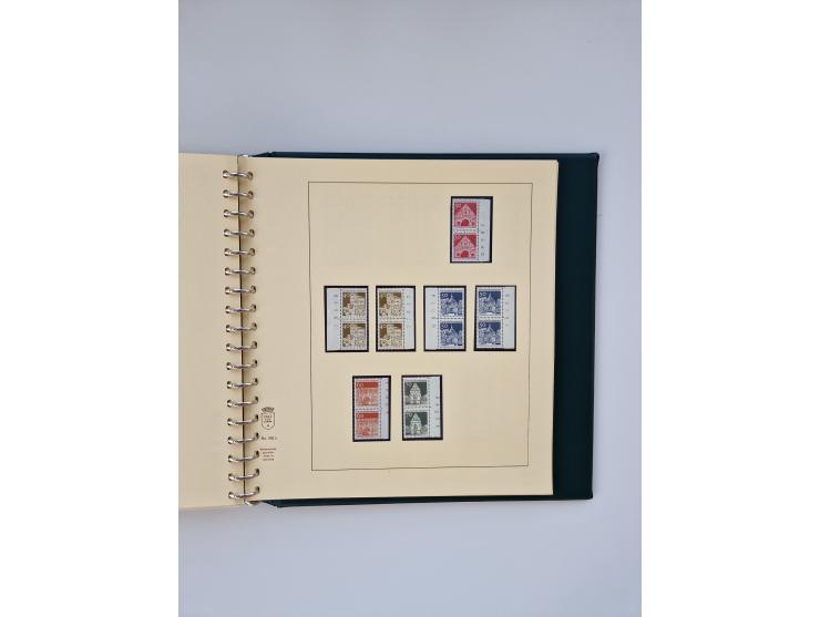1951/2023, reichhaltiger postfrischer/ungebrauchter und gestempelter Sammlungsbestand mit Viererblocks, Bogenecken, Oberrands