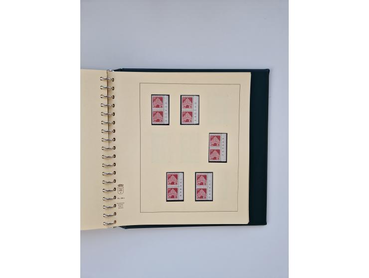 1951/2023, reichhaltiger postfrischer/ungebrauchter und gestempelter Sammlungsbestand mit Viererblocks, Bogenecken, Oberrands
