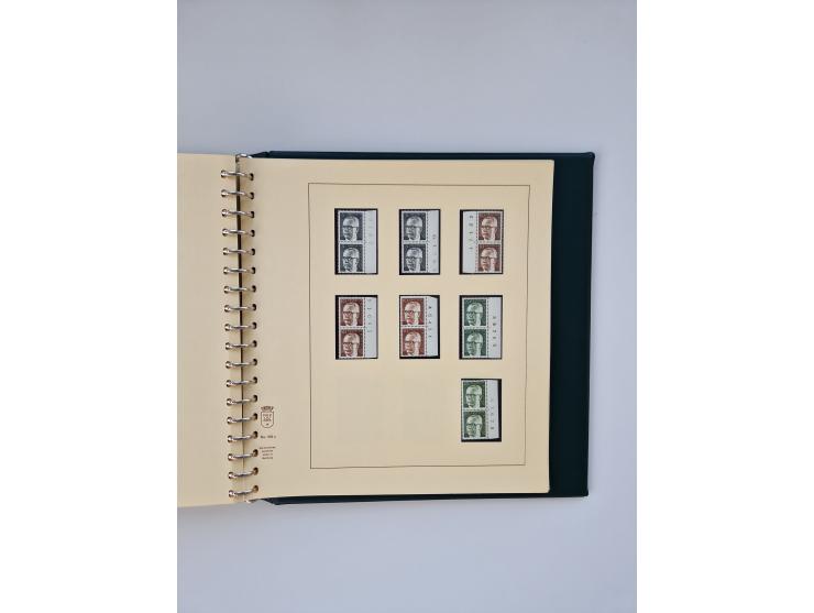 1951/2023, reichhaltiger postfrischer/ungebrauchter und gestempelter Sammlungsbestand mit Viererblocks, Bogenecken, Oberrands
