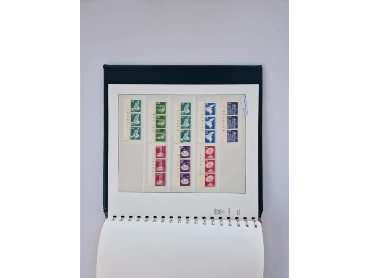 1951/2023, reichhaltiger postfrischer/ungebrauchter und gestempelter Sammlungsbestand mit Viererblocks, Bogenecken, Oberrands