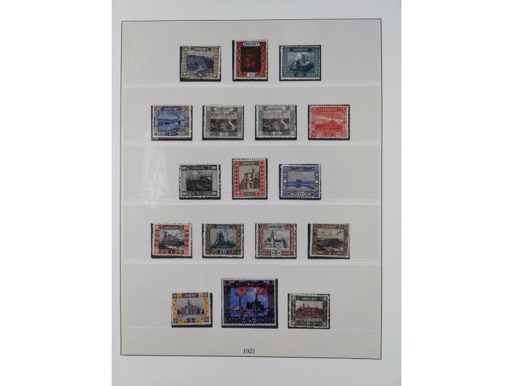 1920/59, in den Hauptnummern stark überkomplette fast ausnahmslos postfrische Sammlung inkl. Dienstmarken, dabei Mi.-Nr. 1-17