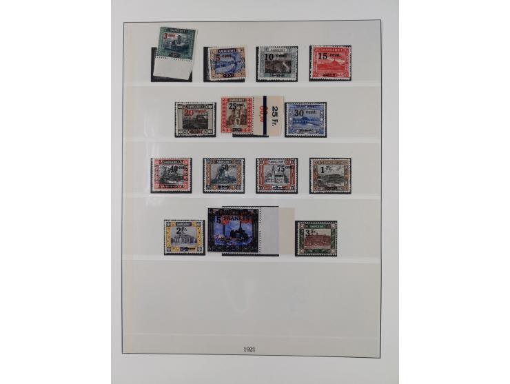 1920/59, in den Hauptnummern stark überkomplette fast ausnahmslos postfrische Sammlung inkl. Dienstmarken, dabei Mi.-Nr. 1-17