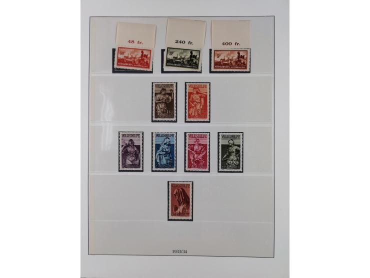 1920/59, in den Hauptnummern stark überkomplette fast ausnahmslos postfrische Sammlung inkl. Dienstmarken, dabei Mi.-Nr. 1-17