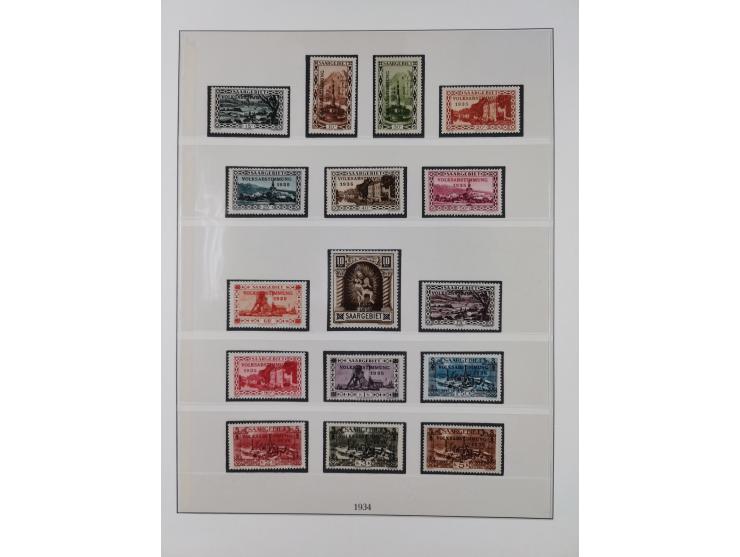 1920/59, in den Hauptnummern stark überkomplette fast ausnahmslos postfrische Sammlung inkl. Dienstmarken, dabei Mi.-Nr. 1-17