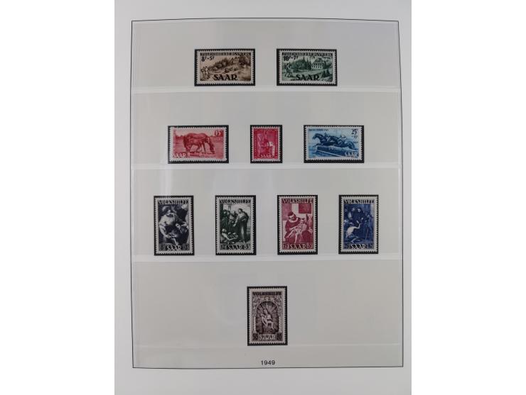 1920/59, in den Hauptnummern stark überkomplette fast ausnahmslos postfrische Sammlung inkl. Dienstmarken, dabei Mi.-Nr. 1-17