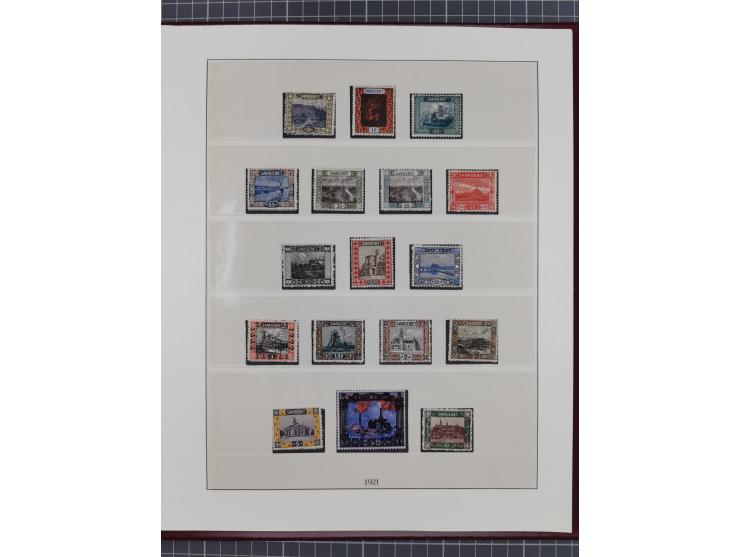 1920/59, in den Hauptnummern stark überkomplette fast ausnahmslos postfrische Sammlung inkl. Dienstmarken, dabei Mi.-Nr. 1-17