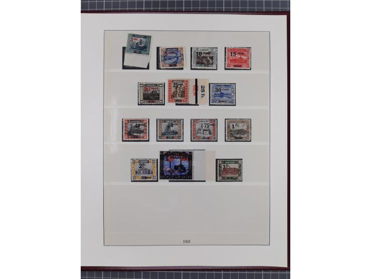 1920/59, in den Hauptnummern stark überkomplette fast ausnahmslos postfrische Sammlung inkl. Dienstmarken, dabei Mi.-Nr. 1-17