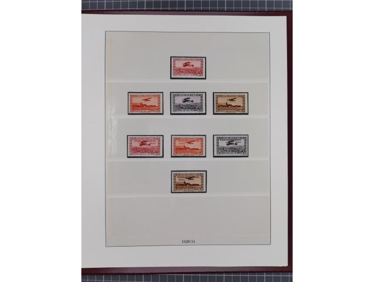 1920/59, in den Hauptnummern stark überkomplette fast ausnahmslos postfrische Sammlung inkl. Dienstmarken, dabei Mi.-Nr. 1-17