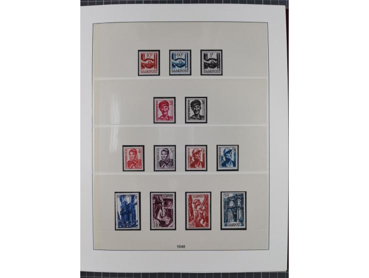 1920/59, in den Hauptnummern stark überkomplette fast ausnahmslos postfrische Sammlung inkl. Dienstmarken, dabei Mi.-Nr. 1-17