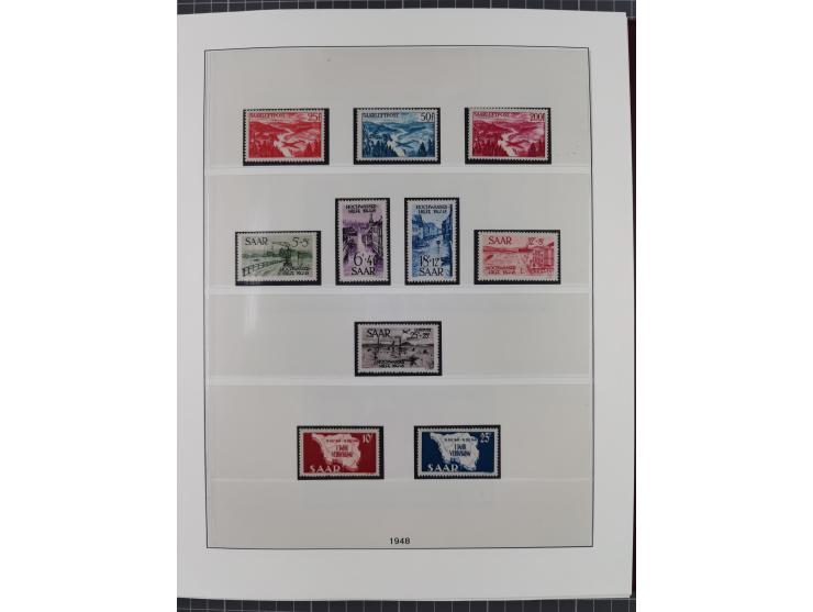 1920/59, in den Hauptnummern stark überkomplette fast ausnahmslos postfrische Sammlung inkl. Dienstmarken, dabei Mi.-Nr. 1-17