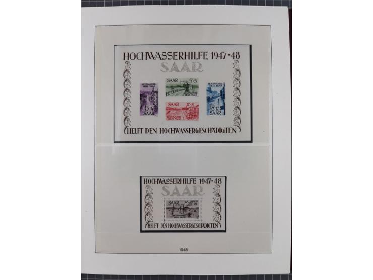 1920/59, in den Hauptnummern stark überkomplette fast ausnahmslos postfrische Sammlung inkl. Dienstmarken, dabei Mi.-Nr. 1-17
