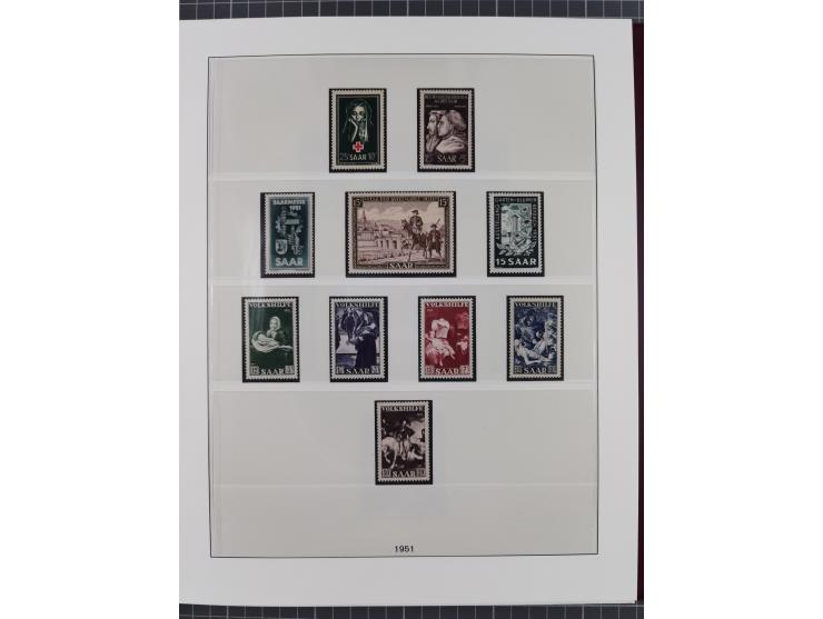 1920/59, in den Hauptnummern stark überkomplette fast ausnahmslos postfrische Sammlung inkl. Dienstmarken, dabei Mi.-Nr. 1-17