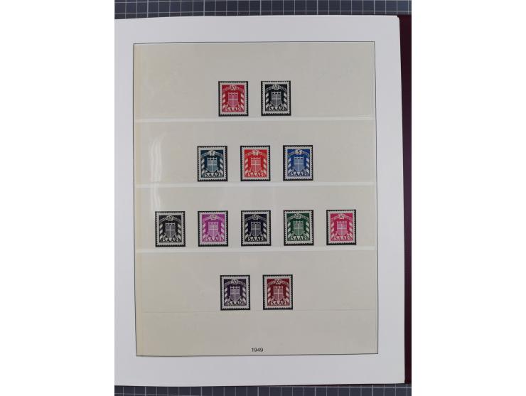 1920/59, in den Hauptnummern stark überkomplette fast ausnahmslos postfrische Sammlung inkl. Dienstmarken, dabei Mi.-Nr. 1-17