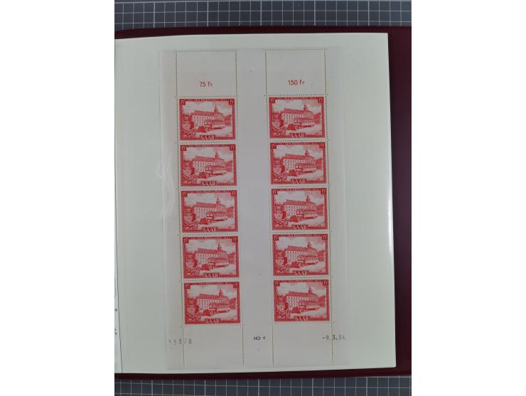 1920/59, in den Hauptnummern stark überkomplette fast ausnahmslos postfrische Sammlung inkl. Dienstmarken, dabei Mi.-Nr. 1-17