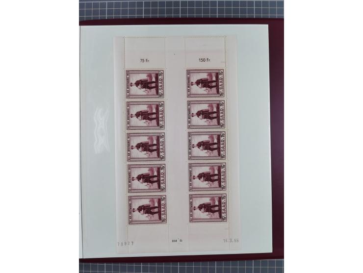 1920/59, in den Hauptnummern stark überkomplette fast ausnahmslos postfrische Sammlung inkl. Dienstmarken, dabei Mi.-Nr. 1-17