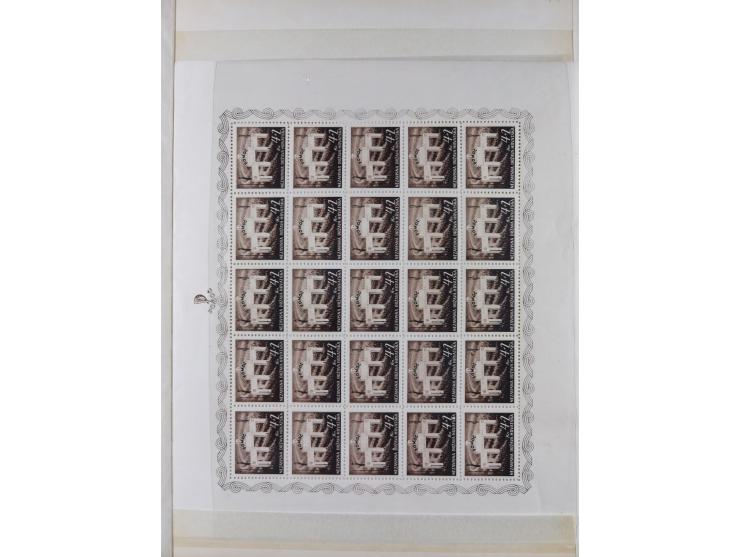 1941/44 (ca.), unused and used collection with over 85 covers and cards, including a fine group of Justice Court Fiscals used