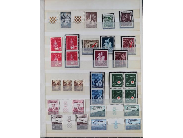 1941/44 (ca.), unused and used collection with over 85 covers and cards, including a fine group of Justice Court Fiscals used