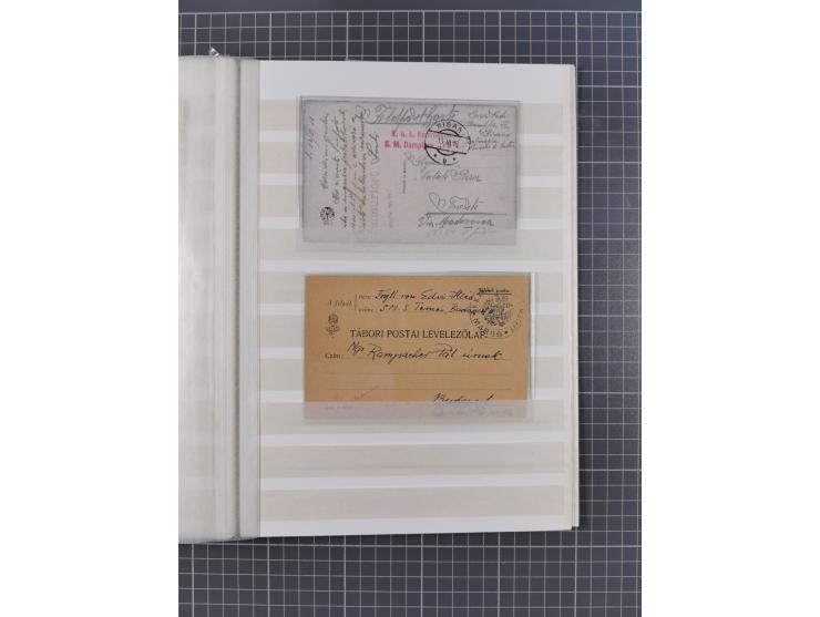 1860/1919 (ca.), kleine Partie Schiffspot mit 16 Briefen und Karten, dabei u.a. 1913 “S/S HELOUAN”, 1914 “KRIEGS-MARINE DAMPF