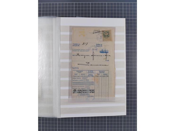 1860/1919 (ca.), kleine Partie Schiffspot mit 16 Briefen und Karten, dabei u.a. 1913 “S/S HELOUAN”, 1914 “KRIEGS-MARINE DAMPF