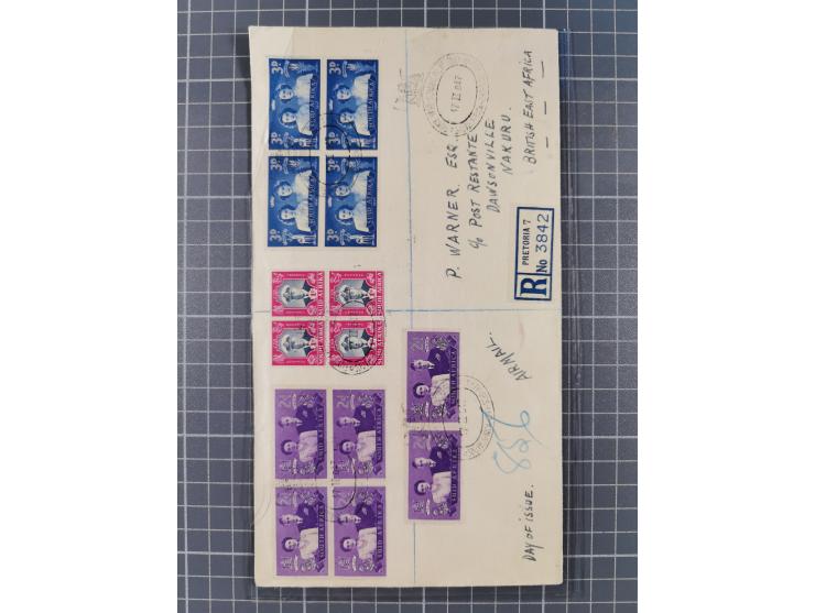 1832/1981, small group of covers and cards, noted 1845 entire letter from Antigua to London, 1888 Hawai cover to Germany endo