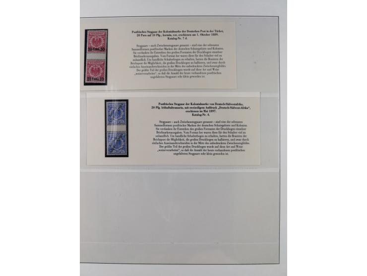 1893/1916, postfrische und gestempelte Partie, dabei DPC Mi.-Nr. 19PFII Briefstück, DPT Mi.-Nr. 7dZS postfrisch, Marokko 11I 