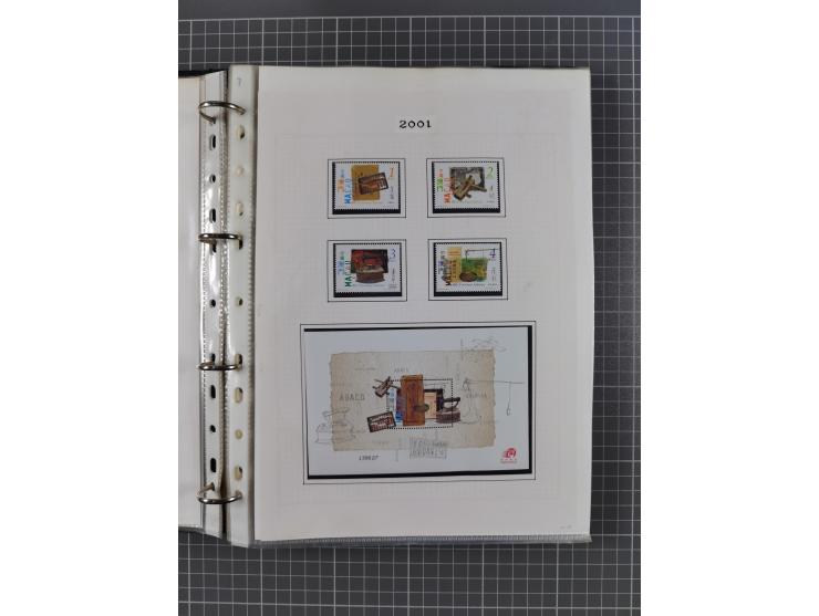 1999/2004, Collection unused in album, including 33 souvenir sheets, booklets, all mint never hinged