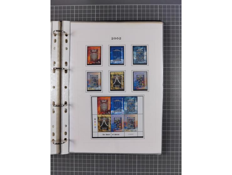 1999/2004, Collection unused in album, including 33 souvenir sheets, booklets, all mint never hinged