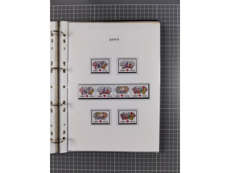 1999/2004, Collection unused in album, including 33 souvenir sheets, booklets, all mint never hinged