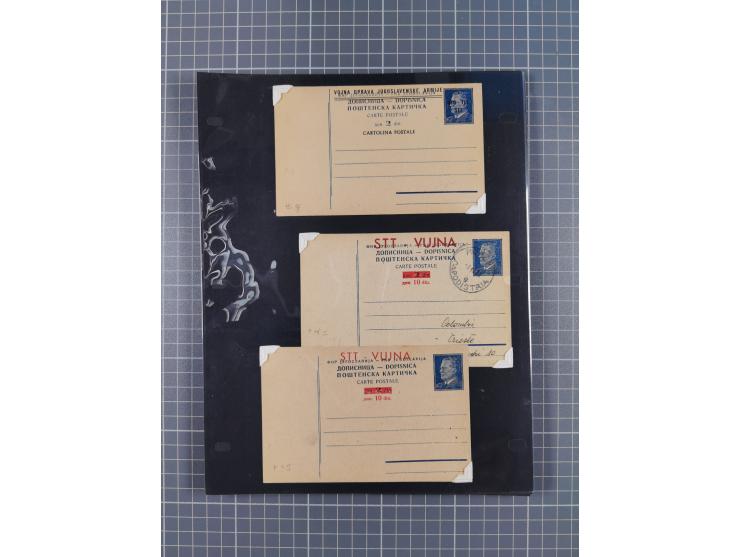 1948/54, mostly used and mint never hinged collection inkl. some First Day Covers, covers, postal stationeries and stamps wit