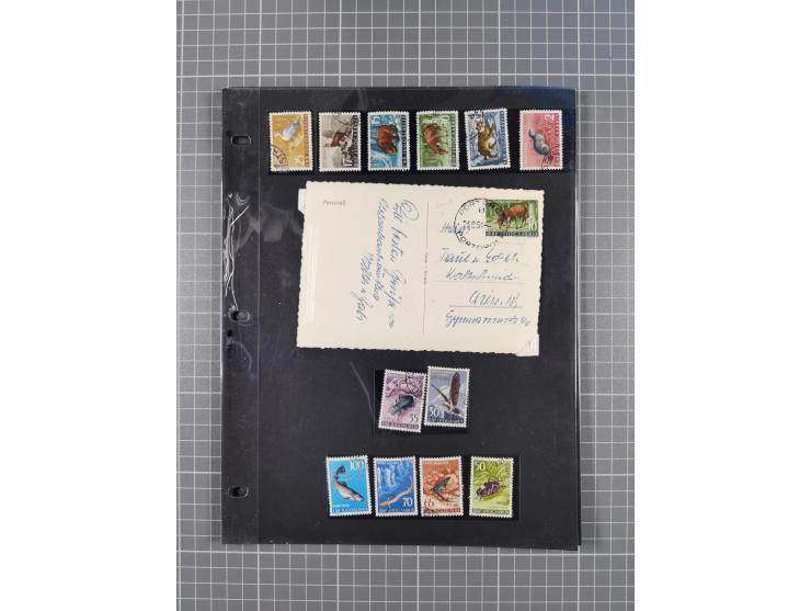 1948/54, mostly used and mint never hinged collection inkl. some First Day Covers, covers, postal stationeries and stamps wit