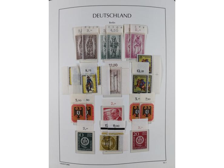 1948/90, in den Hauptnummern postfrische überkomplette Sammlung, dabei Mi.-Nr. 1-20 OR, 21-34 mit 33-34 OR (FA Schlegel BPP),