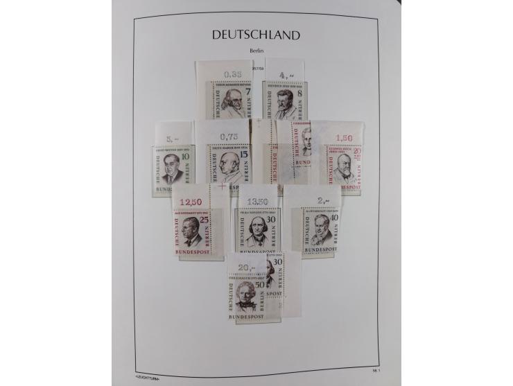 1948/90, in den Hauptnummern postfrische überkomplette Sammlung, dabei Mi.-Nr. 1-20 OR, 21-34 mit 33-34 OR (FA Schlegel BPP),