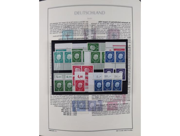 1948/90, in den Hauptnummern postfrische überkomplette Sammlung, dabei Mi.-Nr. 1-20 OR, 21-34 mit 33-34 OR (FA Schlegel BPP),