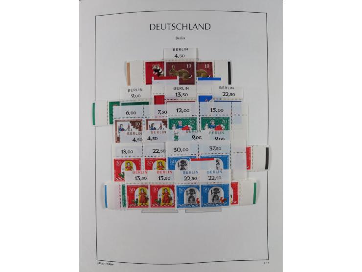 1948/90, in den Hauptnummern postfrische überkomplette Sammlung, dabei Mi.-Nr. 1-20 OR, 21-34 mit 33-34 OR (FA Schlegel BPP),