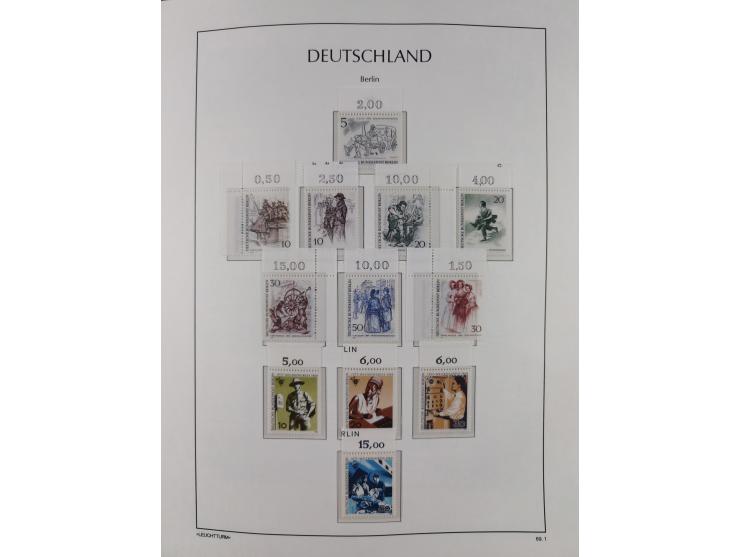 1948/90, in den Hauptnummern postfrische überkomplette Sammlung, dabei Mi.-Nr. 1-20 OR, 21-34 mit 33-34 OR (FA Schlegel BPP),