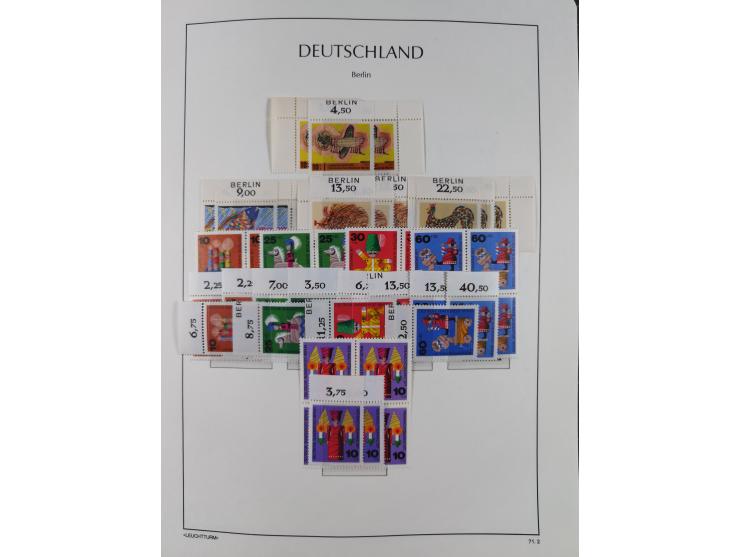 1948/90, in den Hauptnummern postfrische überkomplette Sammlung, dabei Mi.-Nr. 1-20 OR, 21-34 mit 33-34 OR (FA Schlegel BPP),