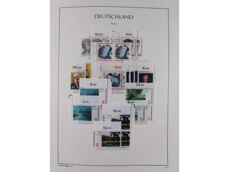 1948/90, in den Hauptnummern postfrische überkomplette Sammlung, dabei Mi.-Nr. 1-20 OR, 21-34 mit 33-34 OR (FA Schlegel BPP),