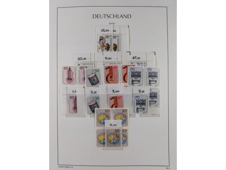 1948/90, in den Hauptnummern postfrische überkomplette Sammlung, dabei Mi.-Nr. 1-20 OR, 21-34 mit 33-34 OR (FA Schlegel BPP),