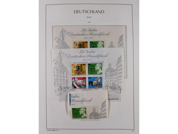 1948/90, in den Hauptnummern postfrische überkomplette Sammlung, dabei Mi.-Nr. 1-20 OR, 21-34 mit 33-34 OR (FA Schlegel BPP),