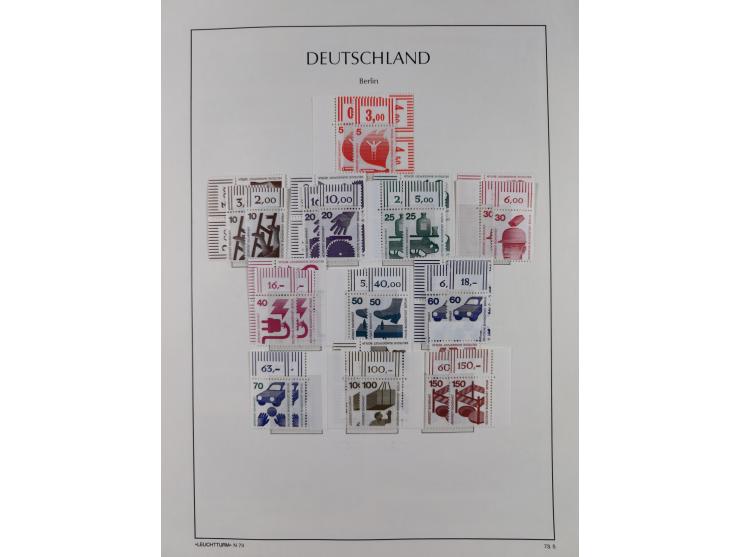 1948/90, in den Hauptnummern postfrische überkomplette Sammlung, dabei Mi.-Nr. 1-20 OR, 21-34 mit 33-34 OR (FA Schlegel BPP),