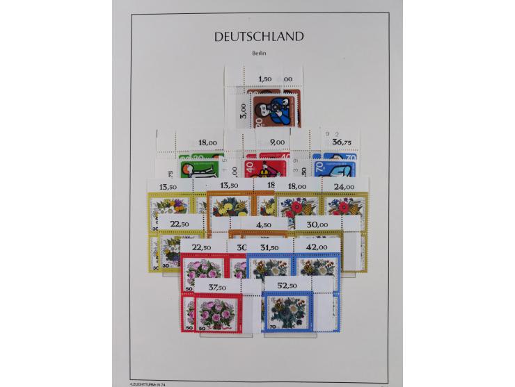 1948/90, in den Hauptnummern postfrische überkomplette Sammlung, dabei Mi.-Nr. 1-20 OR, 21-34 mit 33-34 OR (FA Schlegel BPP),