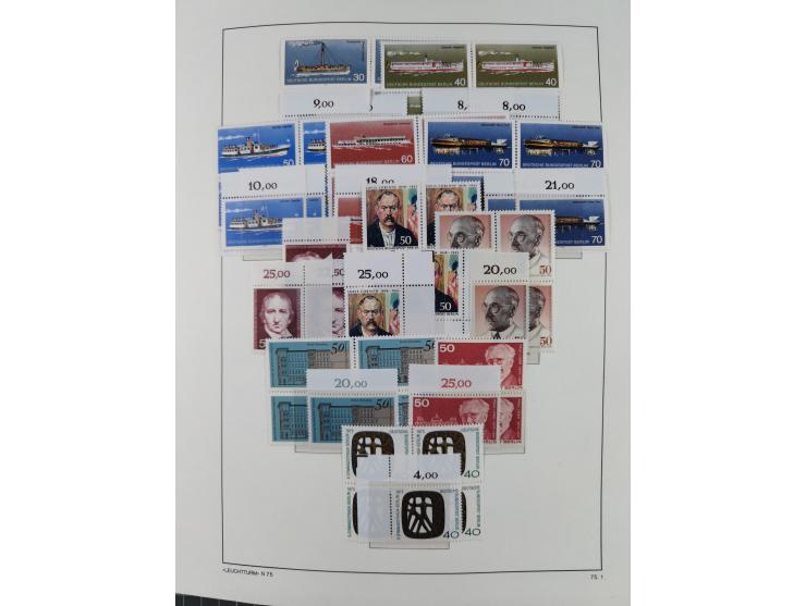 1948/90, in den Hauptnummern postfrische überkomplette Sammlung, dabei Mi.-Nr. 1-20 OR, 21-34 mit 33-34 OR (FA Schlegel BPP),