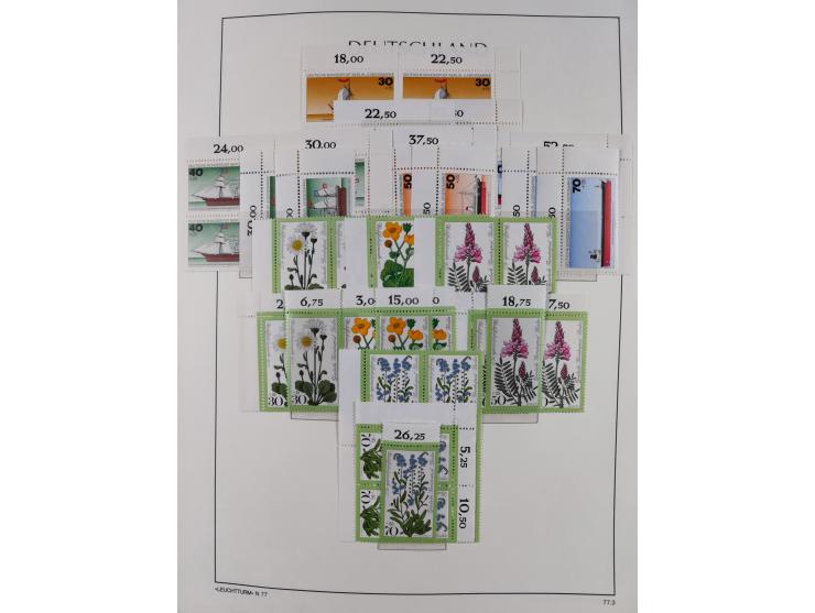 1948/90, in den Hauptnummern postfrische überkomplette Sammlung, dabei Mi.-Nr. 1-20 OR, 21-34 mit 33-34 OR (FA Schlegel BPP),