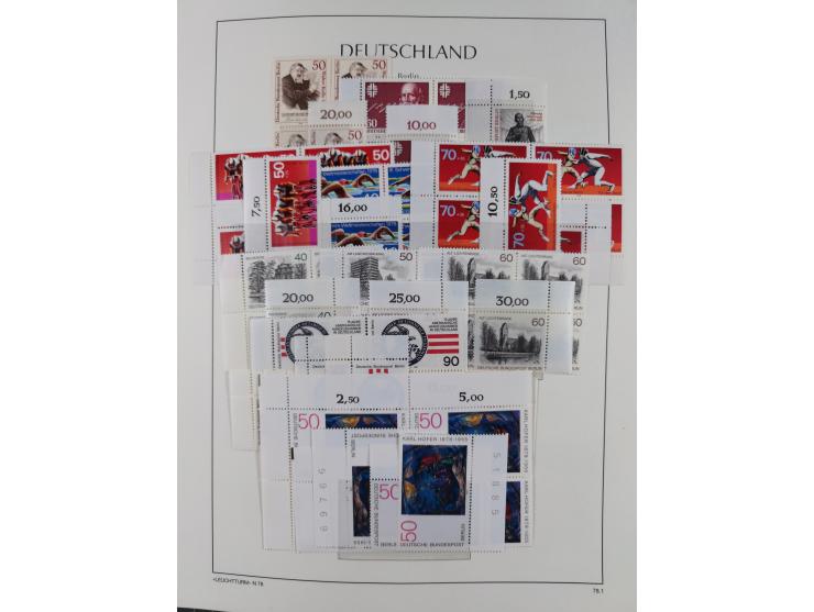 1948/90, in den Hauptnummern postfrische überkomplette Sammlung, dabei Mi.-Nr. 1-20 OR, 21-34 mit 33-34 OR (FA Schlegel BPP),